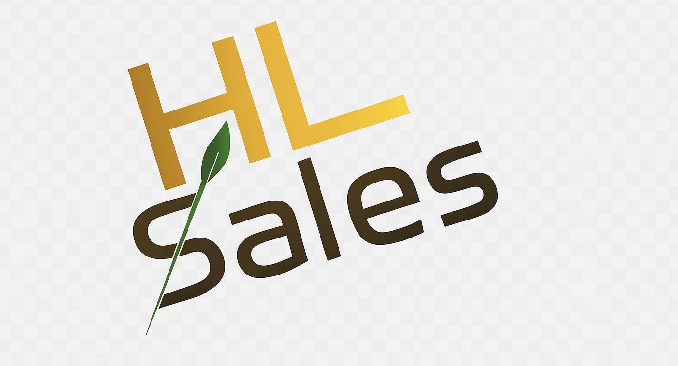 HL Sales AI-driven försäljningsutveckling - modern affärsbakgrund med professionella säljteam och teknologi